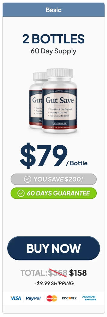 Gut Save 2 bottles