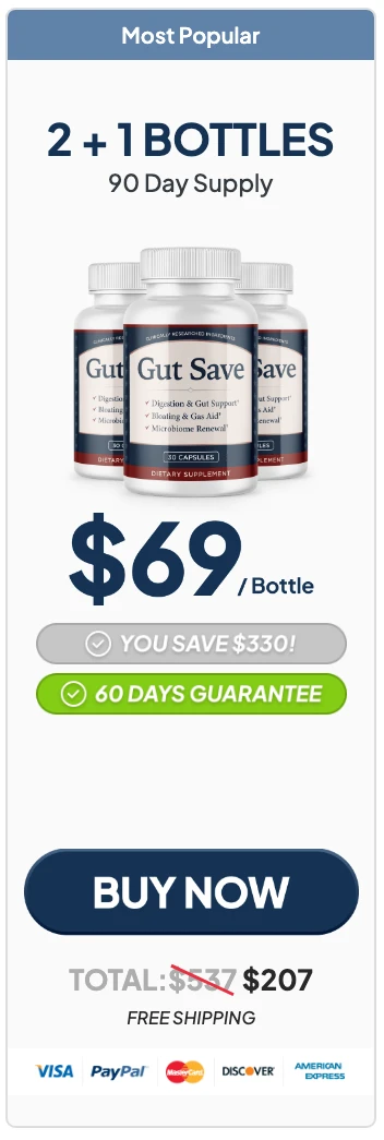 Gut Save 3 bottles